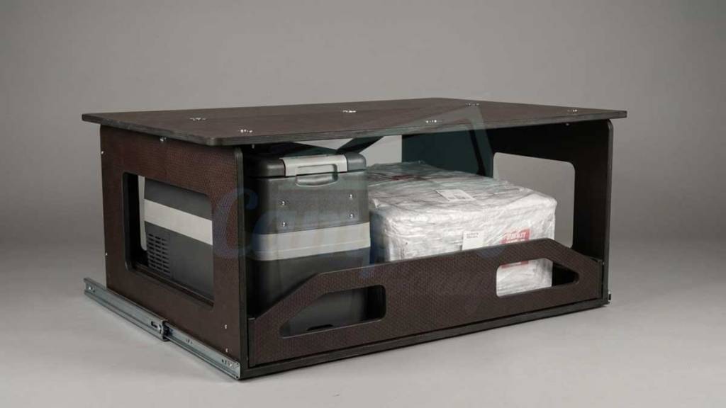 camper van camp rail