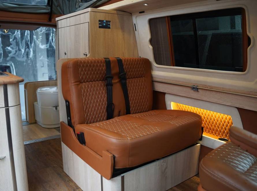 karavan ic mekan dizayn ve konfor