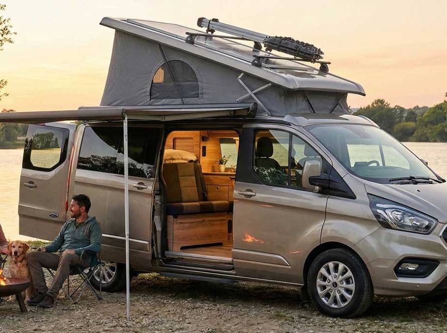 panelvandan camper van donusum