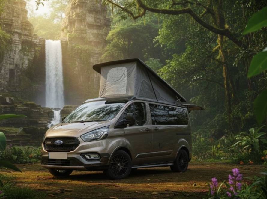 camper van ford transit custom